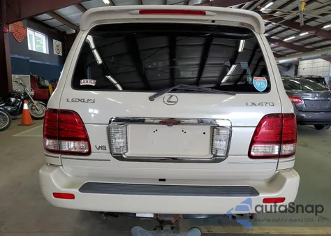 2006 Lexus Lx 470 z USA, uszkodzony, nr VIN JTJHT00WX64012766